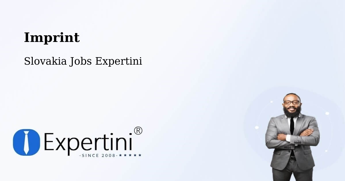 Imprint – Senica - Slovakia Jobs Expertini
